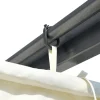 Pergola Kremowy Stal vidaXL