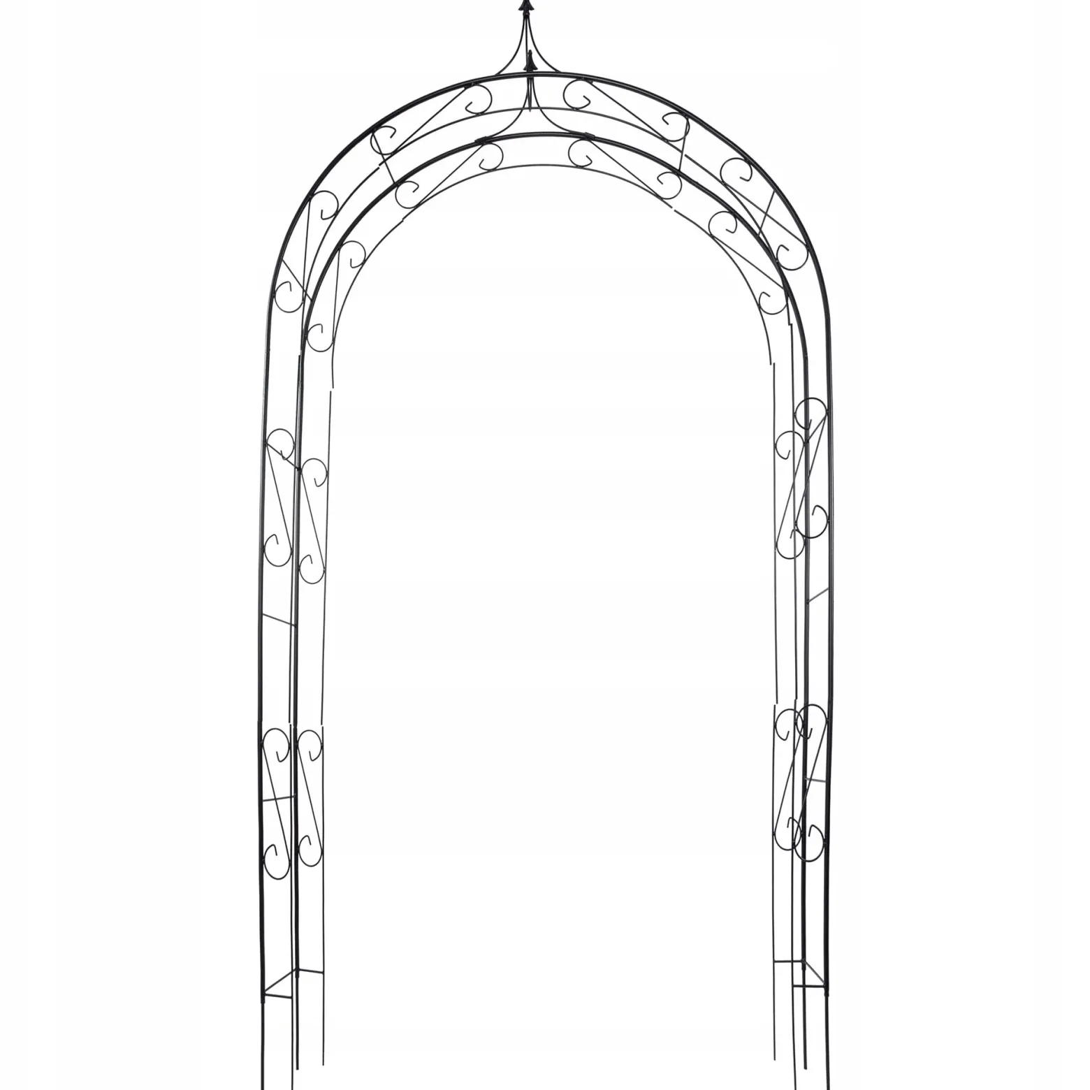 Pergola Ogrodowa Metalowa Łuk Na Kwiaty Róże 281cm