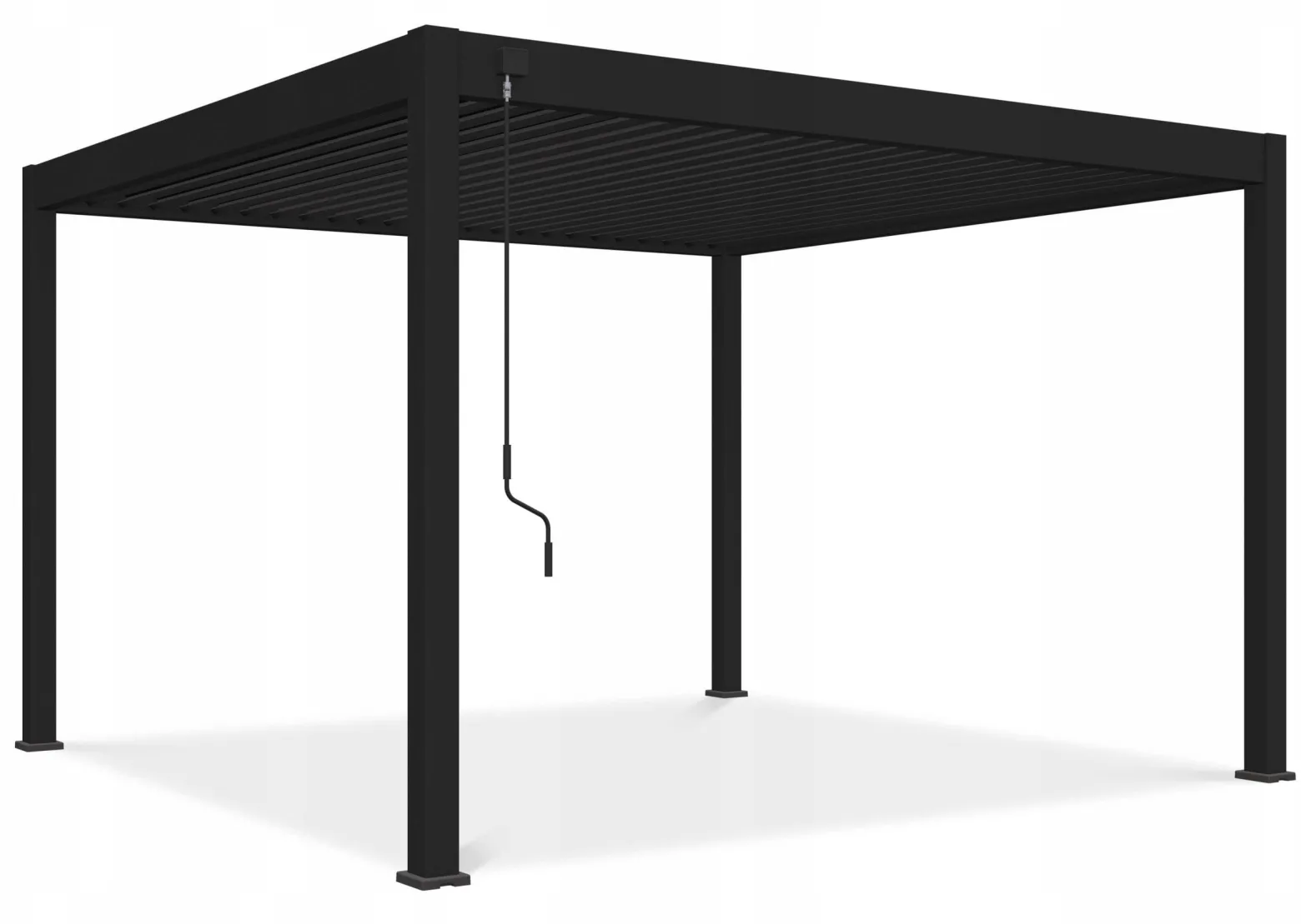 Pergola Tarasowa Ogrodowa Zadaszenie Na Taras Deluxe 3,6x4 Antracyt Gutroof