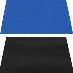 Piaskownica zamykana z ławkami 120x120cm impregnowana z plandeką i włókniną