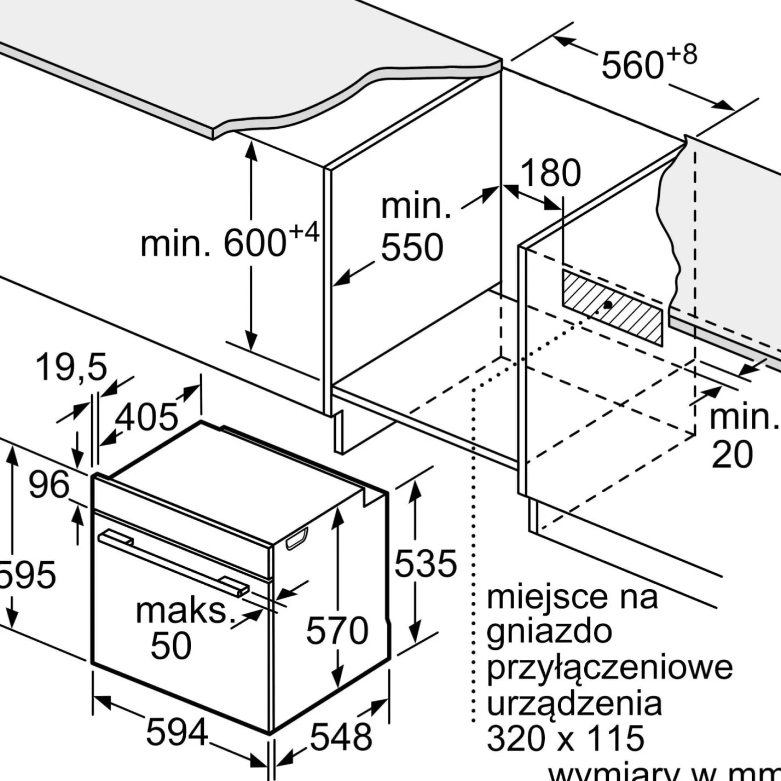 Piekarnik elektryczny BOSCH HBG278EB3 Serie 6