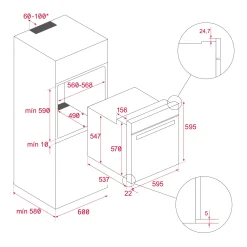 Piekarnik TEKA HSB 6250 P FBK 111010103