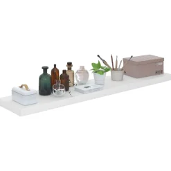 Półka ścienna Biały 120 x 23.5 x 3.8 cm MDF vidaXL