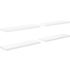Półka ścienna Biały 120 x 23.5 x 3.8 cm MDF vidaXL