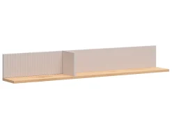 Póka ścienna Velton 135 cm kaszmir/dąb artisan