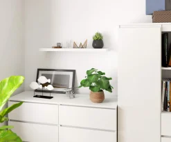 Półka AKORD PS4 Biała 80 cm mat 80x20x3,2 cm