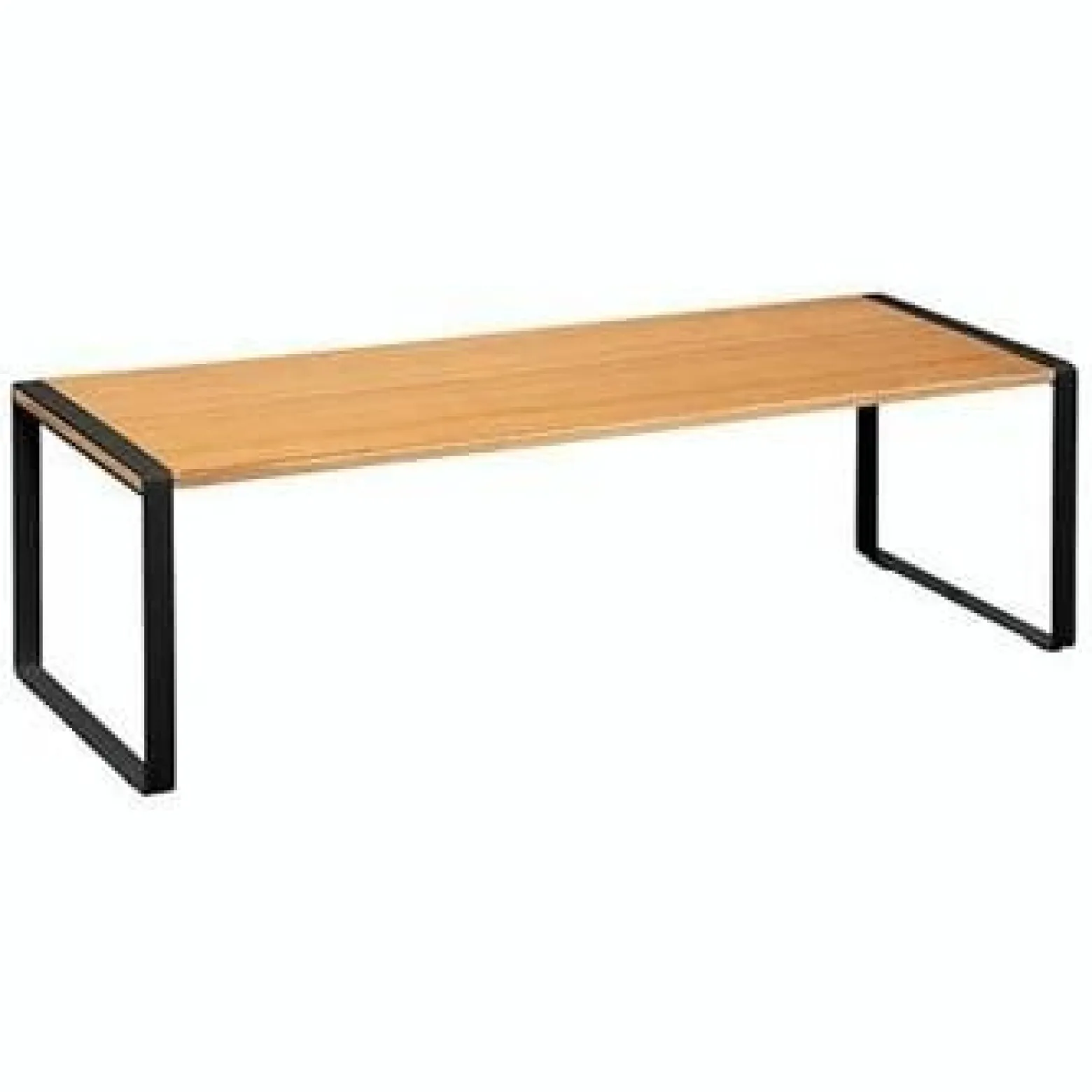 Półka Blackwood naturalna/czarna