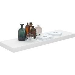 Półka ścienna Biały 80 x 23.5 x 3.8 cm MDF vidaXL