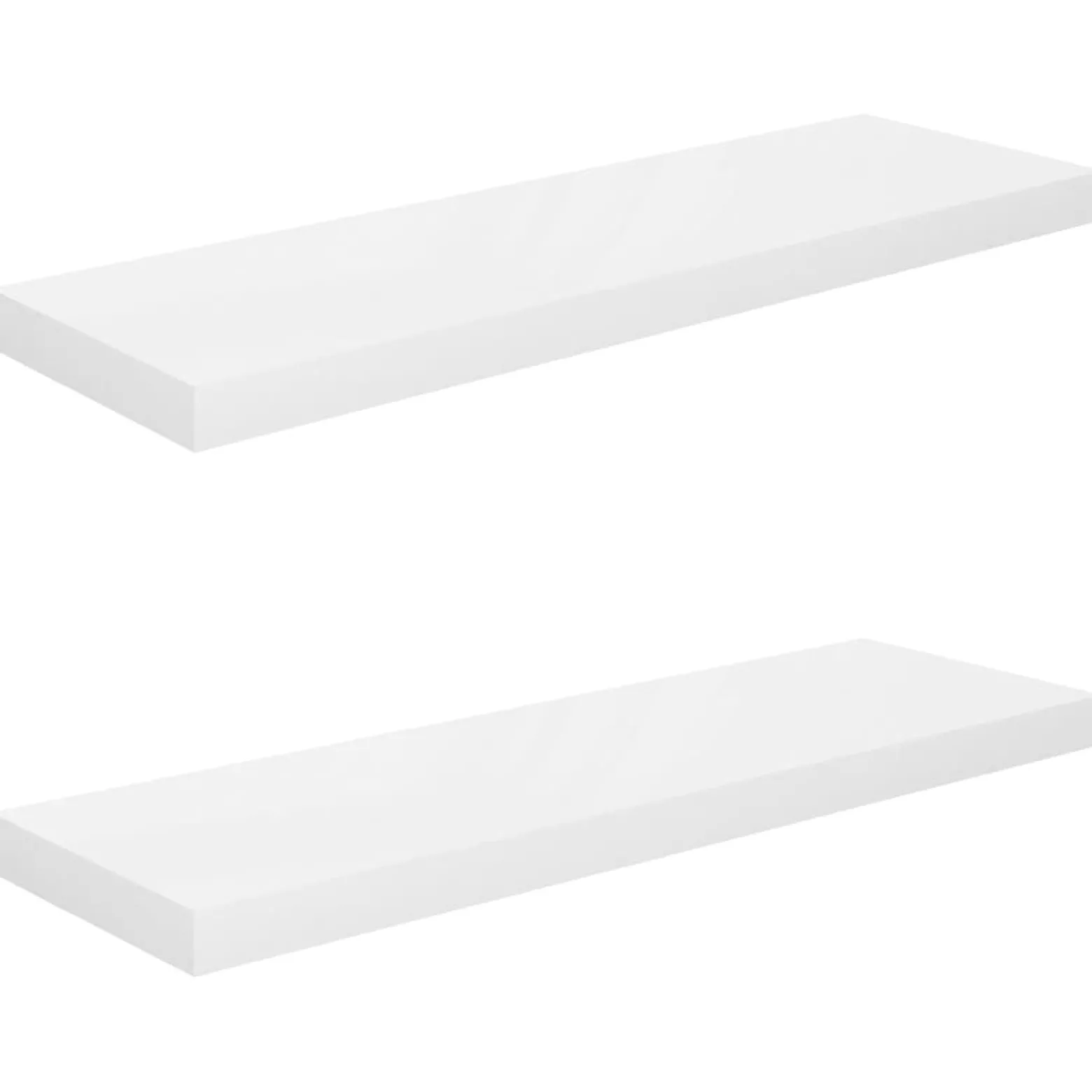 Półka ścienna Biały 80 x 23.5 x 3.8 cm MDF vidaXL