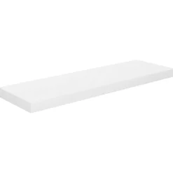 Półka ścienna Biały 80 x 23.5 x 3.8 cm MDF vidaXL