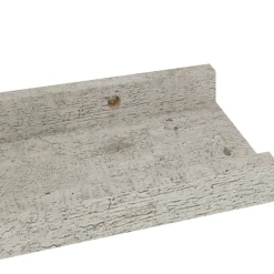 Półka ścienna Szary 40 x 9 x 3 cm MDF vidaXL