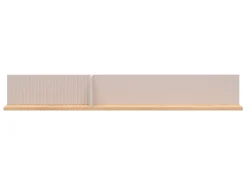 Póka ścienna Velton 135 cm kaszmir/dąb artisan