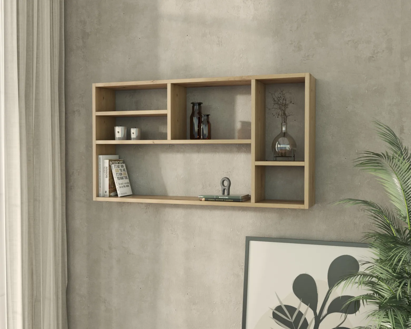 Półka Milano dąb artisan