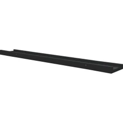 Półka na zdjęcia Czarny 80 x 9 x 3 cm MDF vidaXL