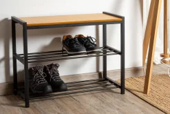 Półka regał stojak na buty 3-poziomowa 61x30x47,5cm BRUNBESTE BB-3424