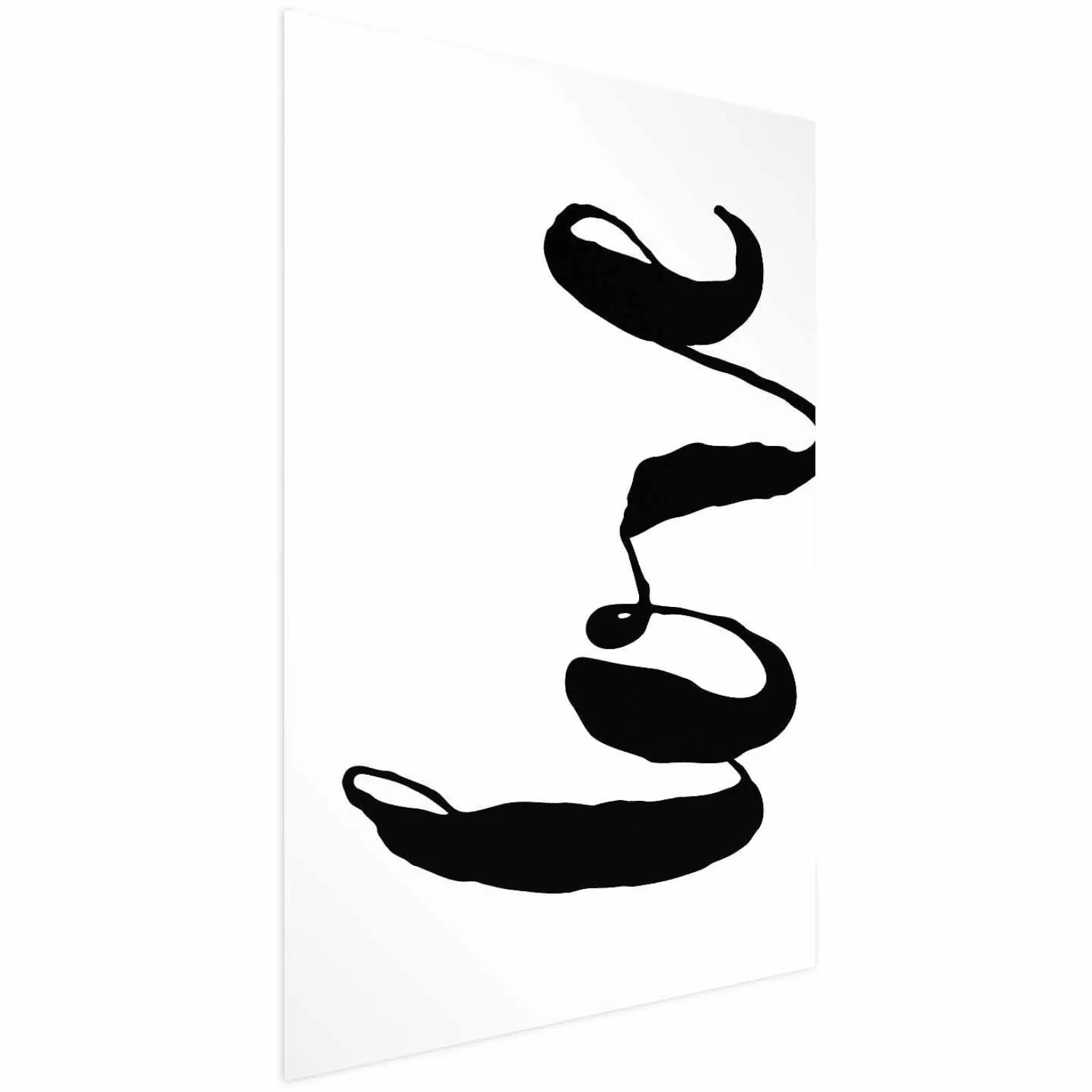 Plakat Czarne Love 21x30 cm