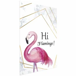 Plakat Hi flamingo 21x30 cm