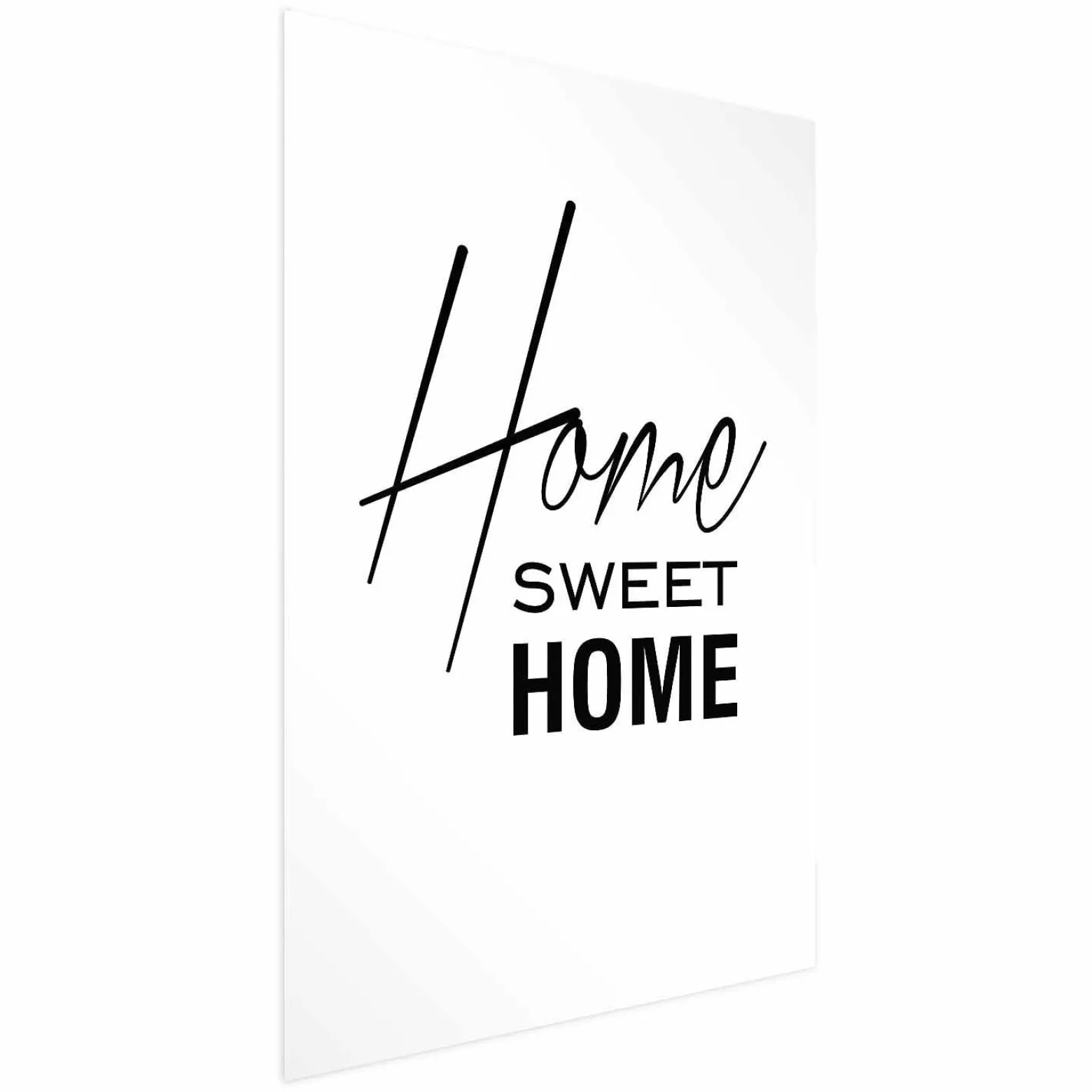 Plakat Home 21x30 cm