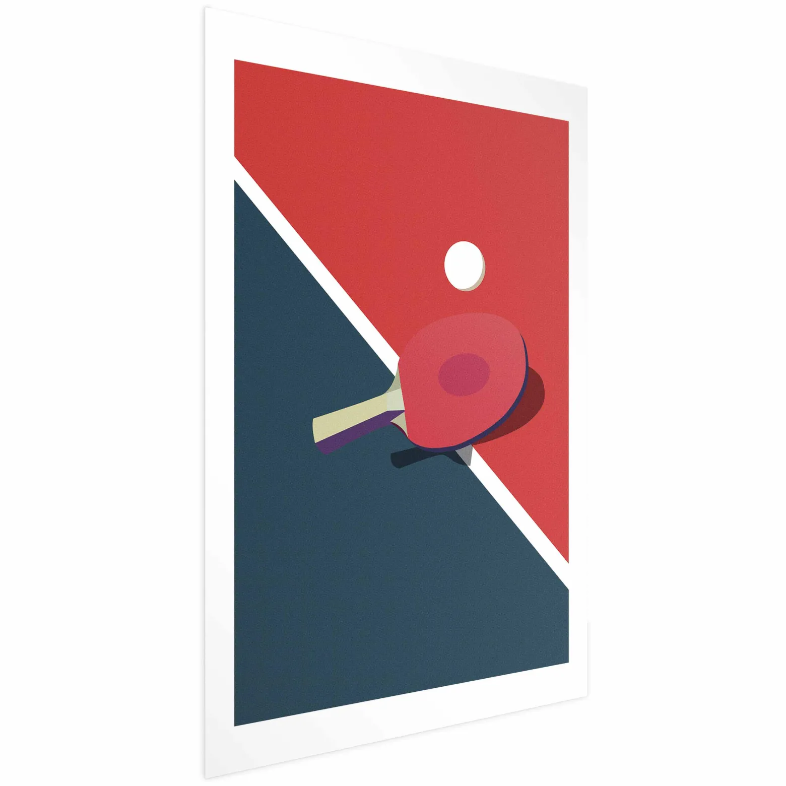 Plakat Tenis stołowy 21x30 cm