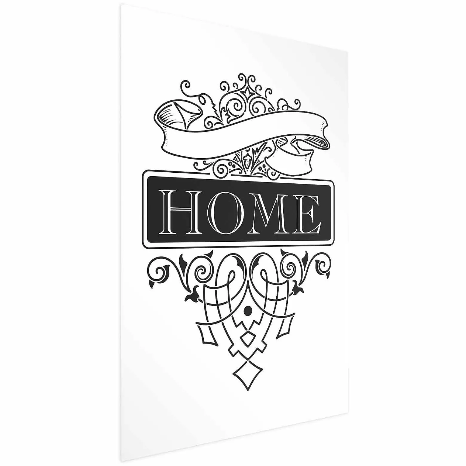 Plakat Home 21x30 cm