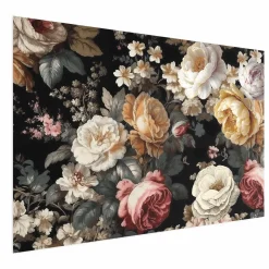 Plakat Kolorowe kwiaty 30x21 cm