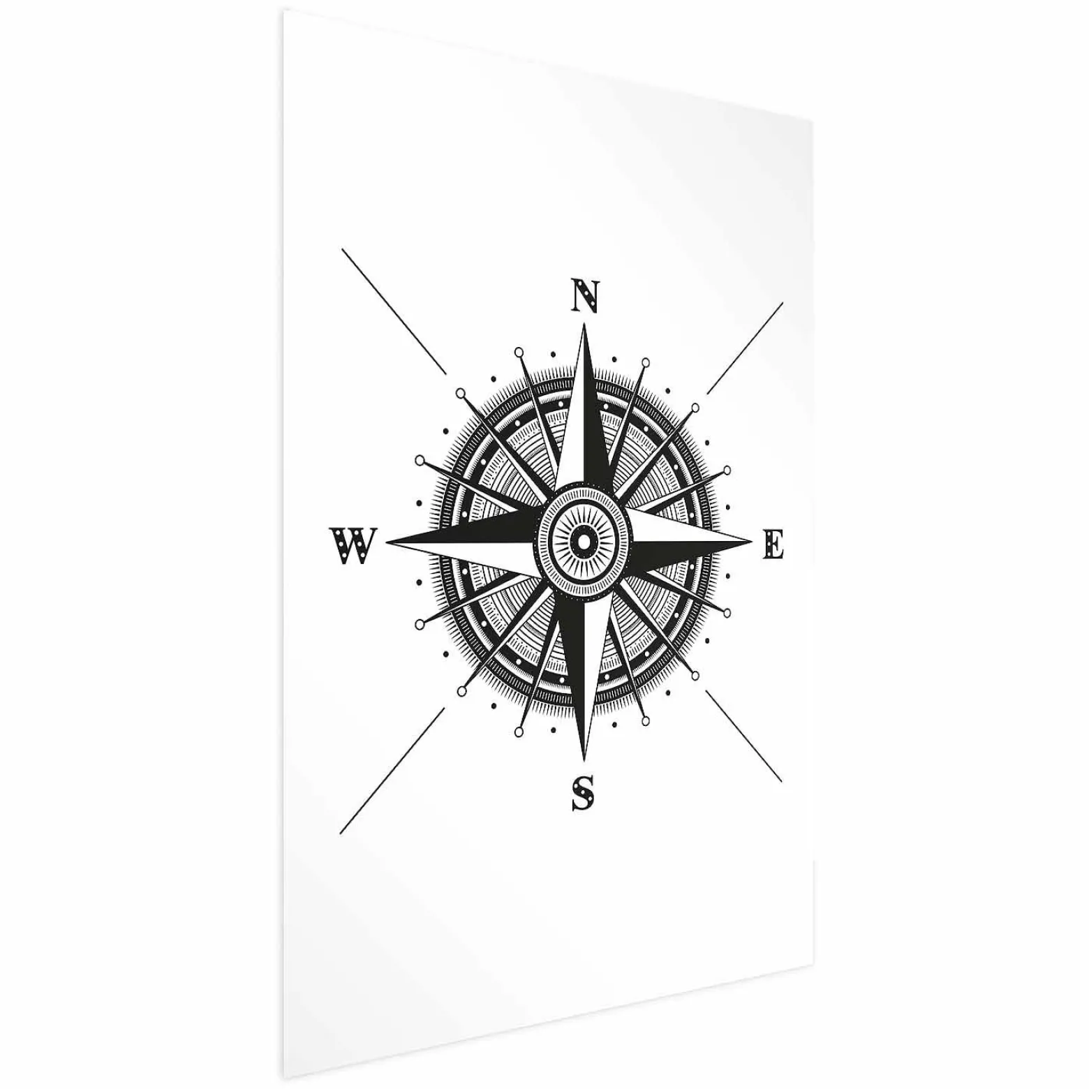 Plakat Kompas 21x30 cm