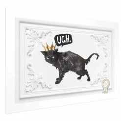 Plakat Kot w koronie 30x21 cm