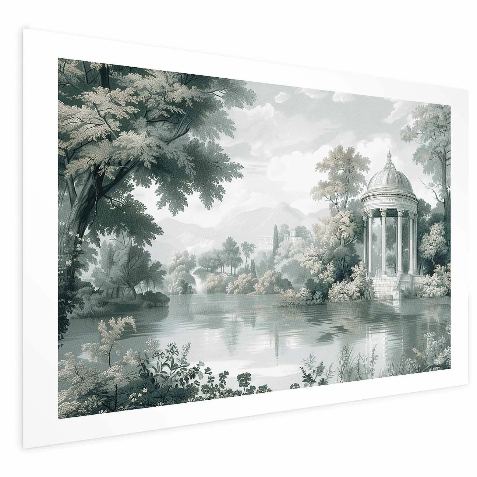 Plakat Pejzaż retro 30x21 cm