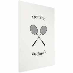 Plakat Rakiety do badmintona 21x30 cm