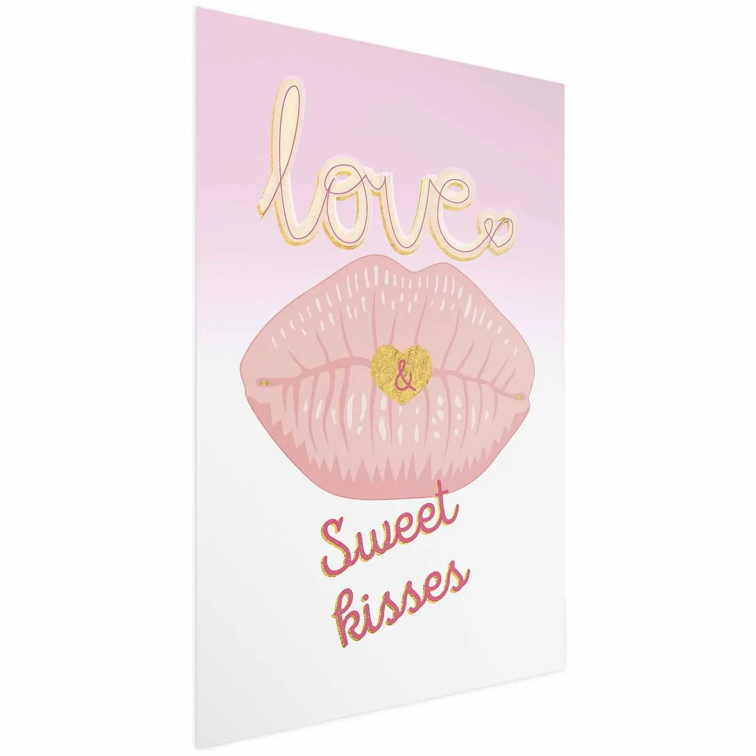 Plakat Sweet Kisses 21x30 cm