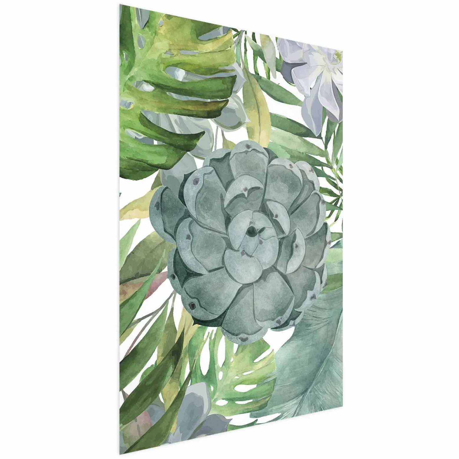 Plakat Tropikalna flora 21x30 cm