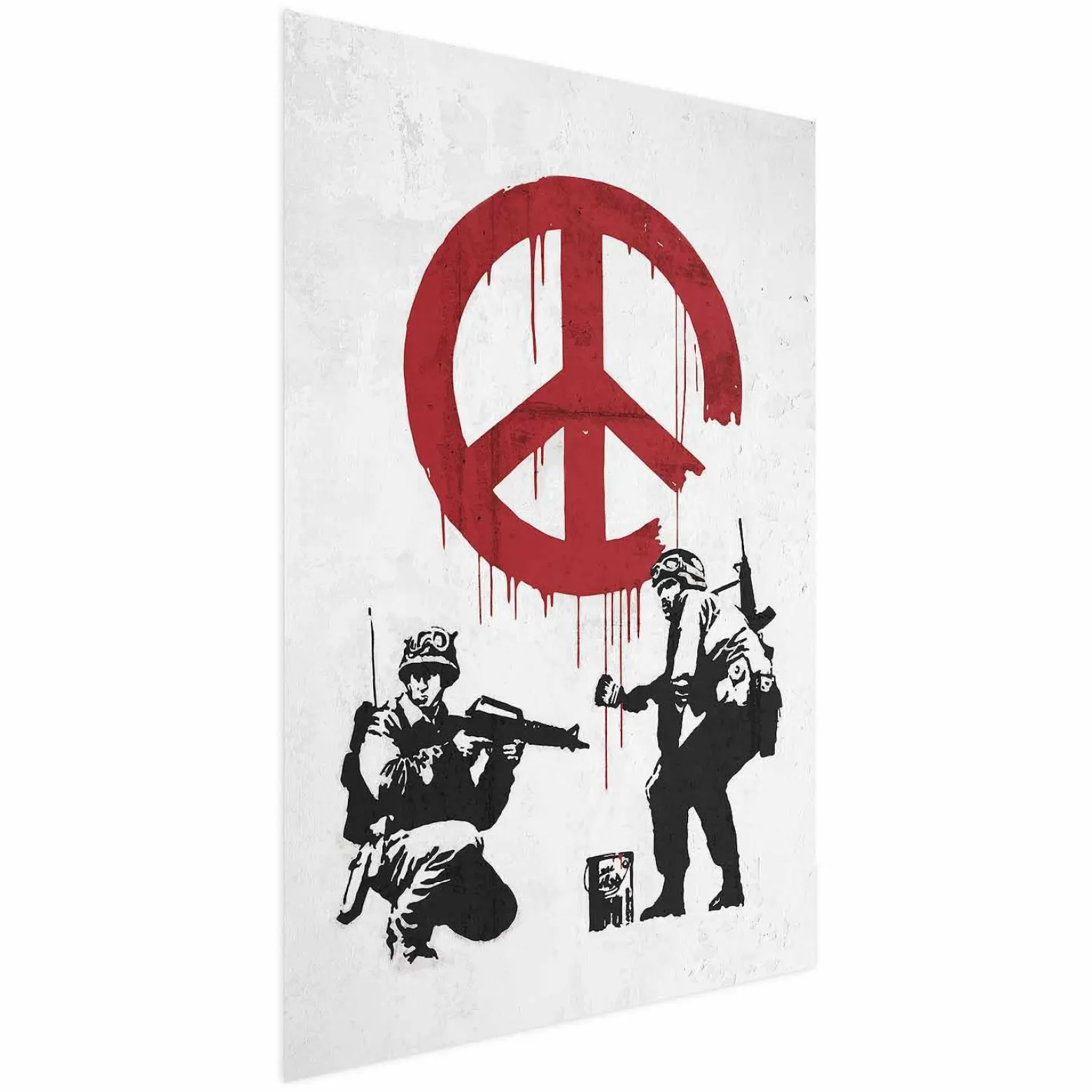 Plakat Wojna i pokój 21x30 cm