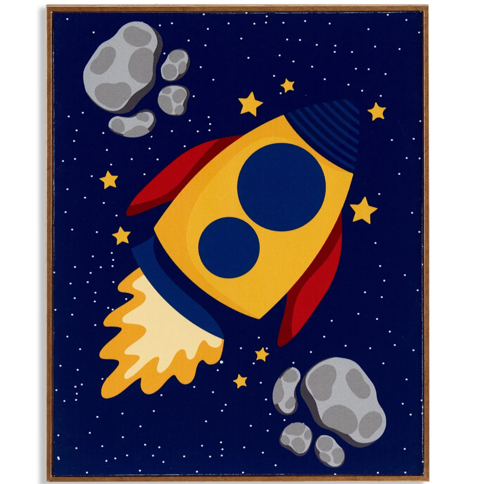 Plakat w ramce kosmos PLANET, 40 x 50 cm