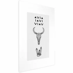 Plakat Zwierzęca czaszka 21x30 cm