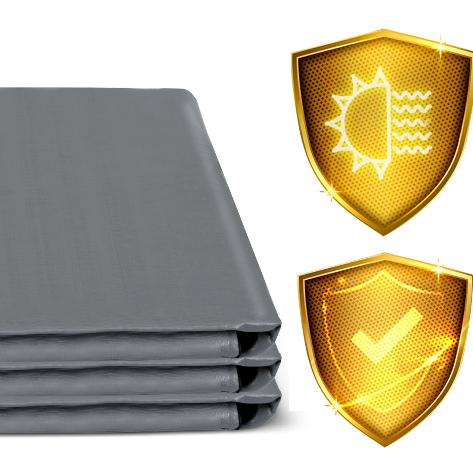 Plandeka ogrodowa okrycie osłona 4x6m 120g/m2 Plonos