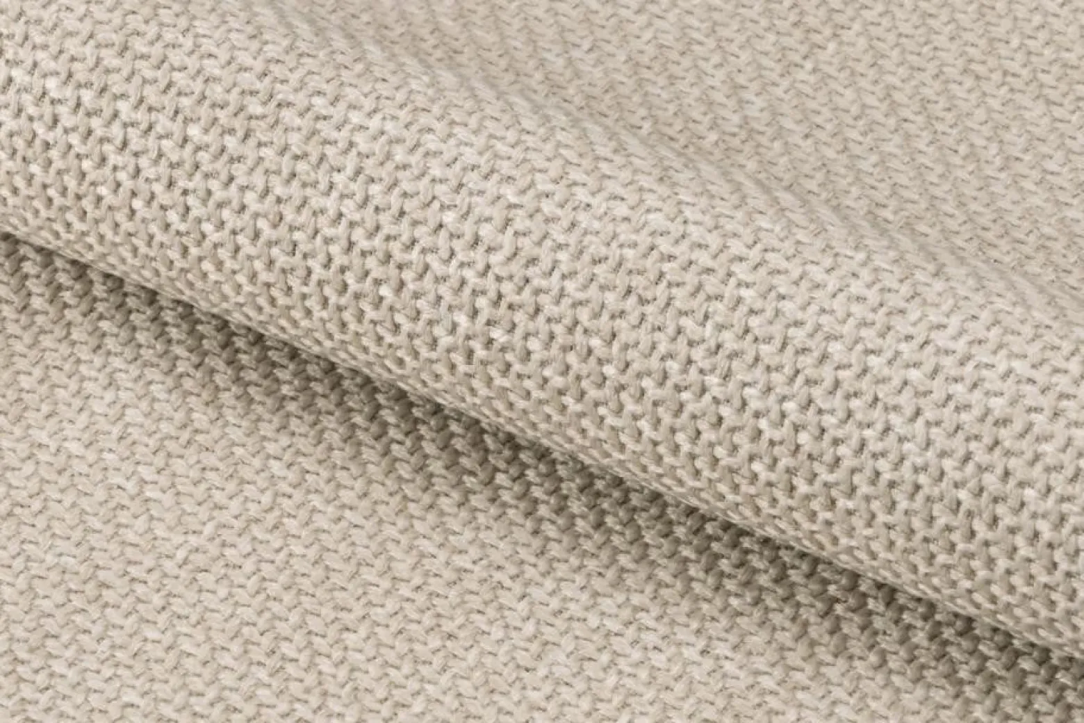 PODNÓŻEK Caix beżowy Z TKANINY STRUKTURALNEJ 61x100x41cm