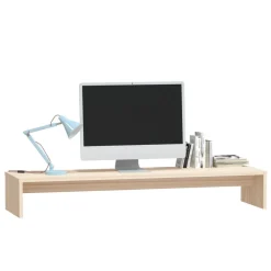 Podstawka na monitor lite drewno sosnowe 100x27x15 cm