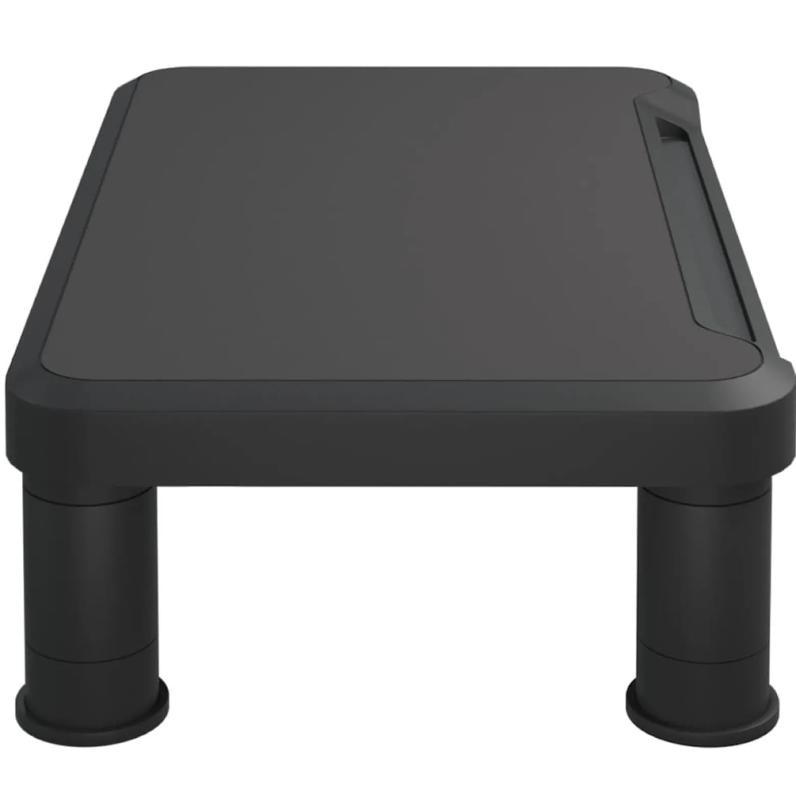 Podstawka pod monitor czarna 38x24x10.5 cm