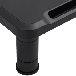 Podstawka pod monitor czarna 38x24x10.5 cm