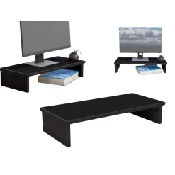 Podstawka pod monitor Czarny Onyx
