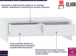 Podstawka pod monitor z drewna sosnowego - Tiska