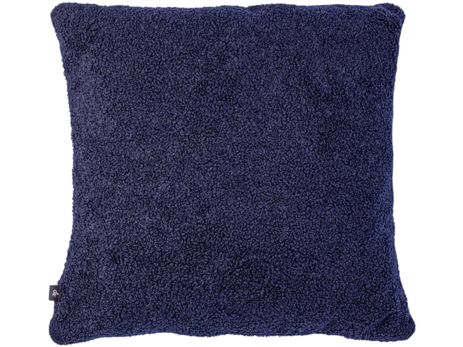 Poduszka dekoracyjna Teddy Chic 45x45 cm granatowa