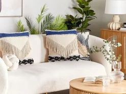 Poduszka dekoracyjna w stylu boho 45x45