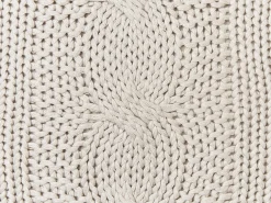 2 poduszki bawełniane 45 x 45 cm beżowoszare