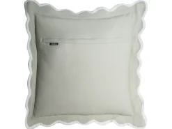 3 poduszki bawełniane 45/30 x 45/50 cm zielone z białym