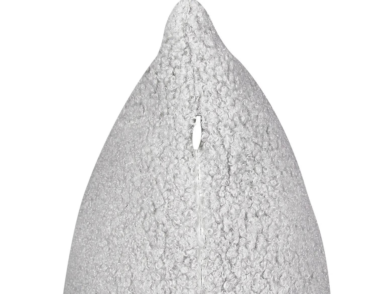 2 poduszki dekoracyjne boucle 45x45 cm szare