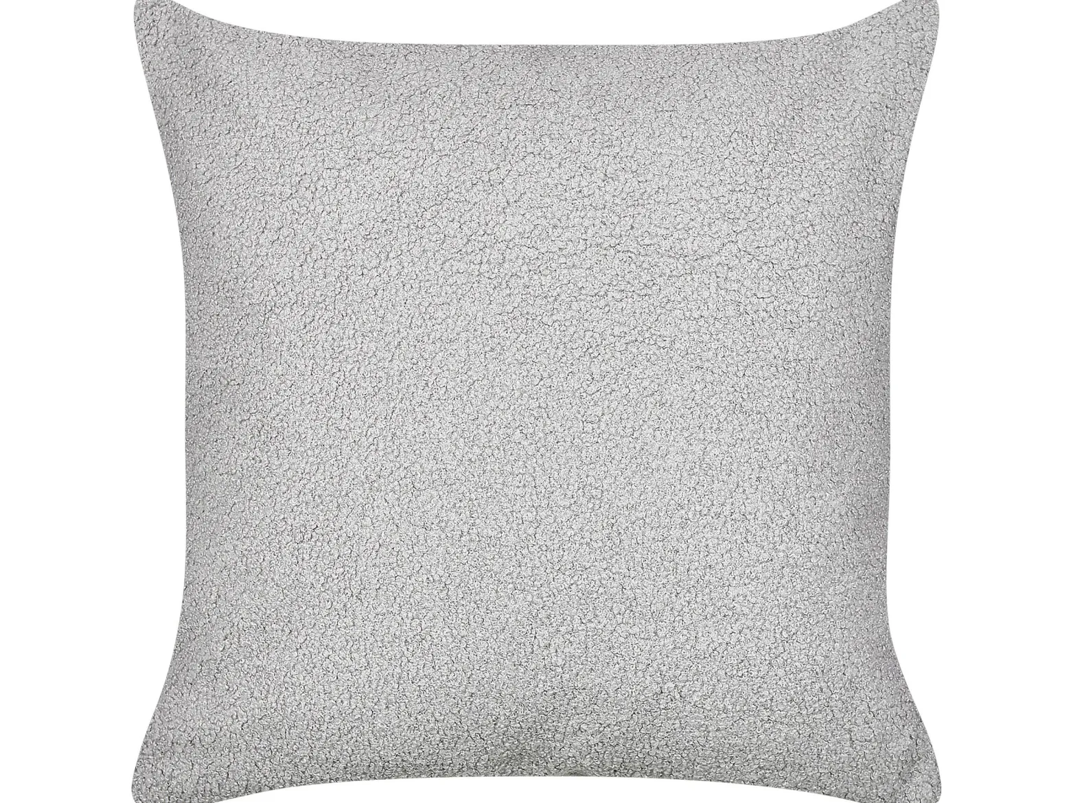 2 poduszki dekoracyjne boucle 45x45 cm szare