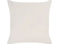 2 poduszki dekoracyjne w kwiaty 45x45cm szaro-białe