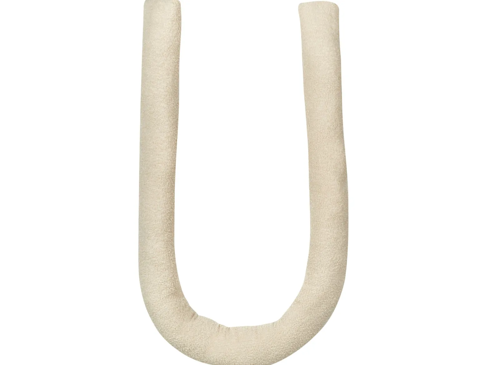 2 poduszki 172x14 cm teddy beżowe