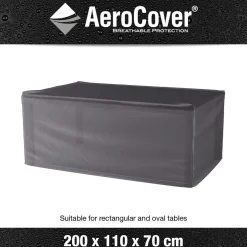 Pokrowiec na stół ogrodowy 7924 110x200x70 AeroCover szary